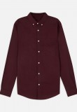 Burgundy long sleeve shirt